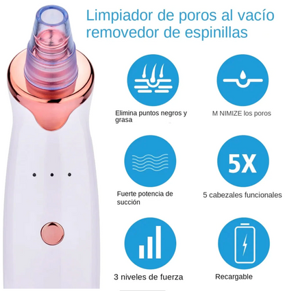 SkinClean™ - Extractor Eléctrico de Puntos Negros