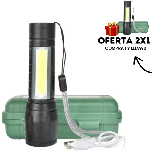 Linterna Táctica Militar MaxForce™ - OFERTA 2x1