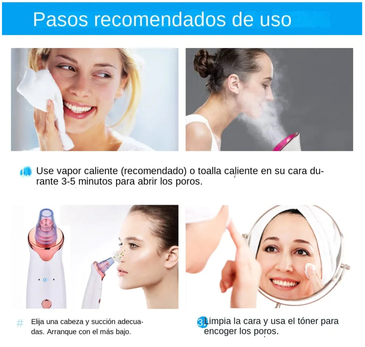 SkinClean™ - Extractor Eléctrico de Puntos Negros